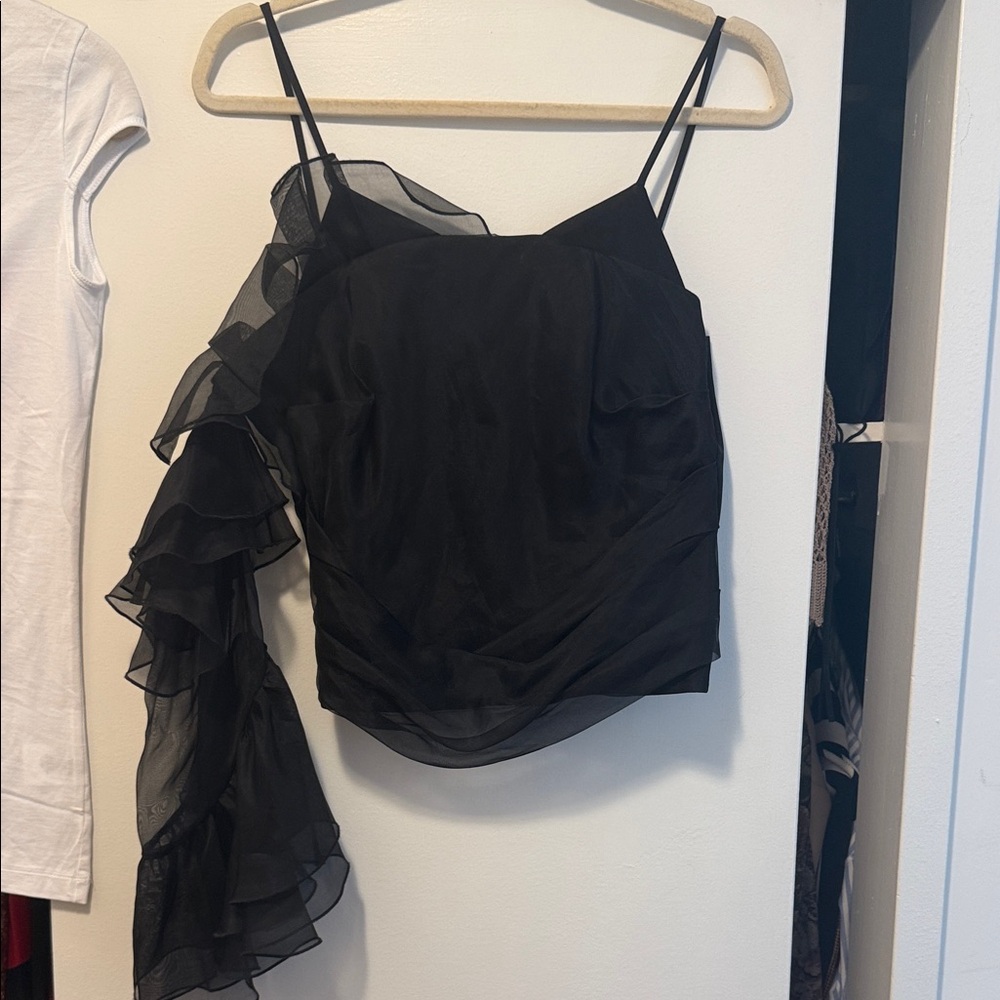 Vintage Italian one shoulder corset, never been worn - Picture 3 of 5